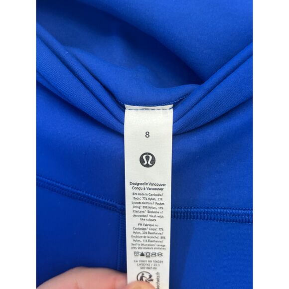 NWT Lululemon Wunder Train High-Rise Tight with Pockets 25"size 8 NWT - Picture 6 of 8